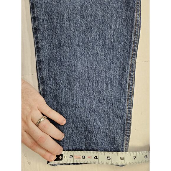Vintage Levi's 550 Relaxed Fit Tapered Leg Jeans Women's Size 20 Short USA MADE - Picture 7 of 11